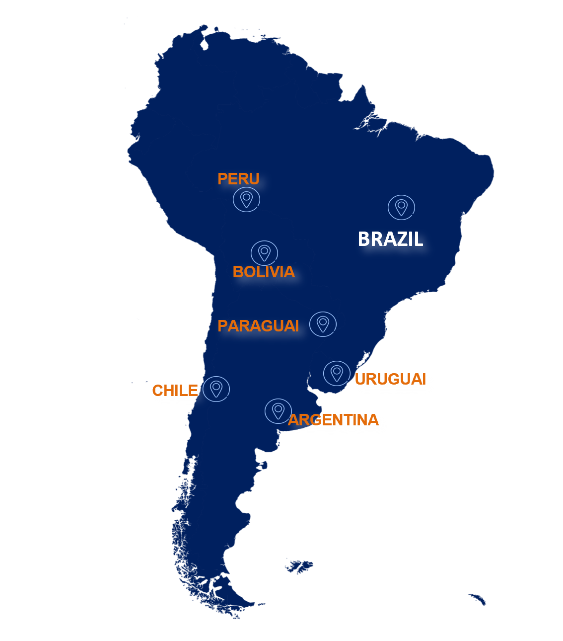 mercosul mapa